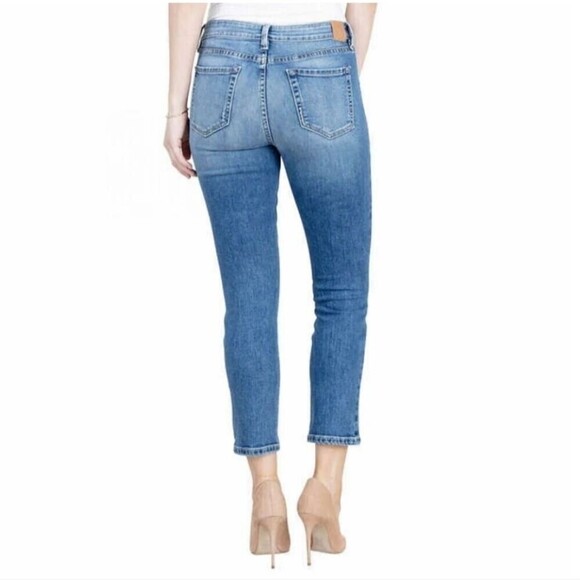 ANTHROPOLOGIE LEVEL 99 High Rise Skinny Jeans Nostalgic Blue Wash 1412109 Sz 29 - Picture 12 of 12
